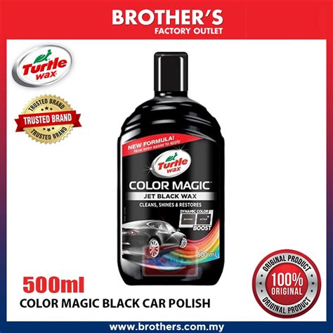 Turtle wax color magic blaxk